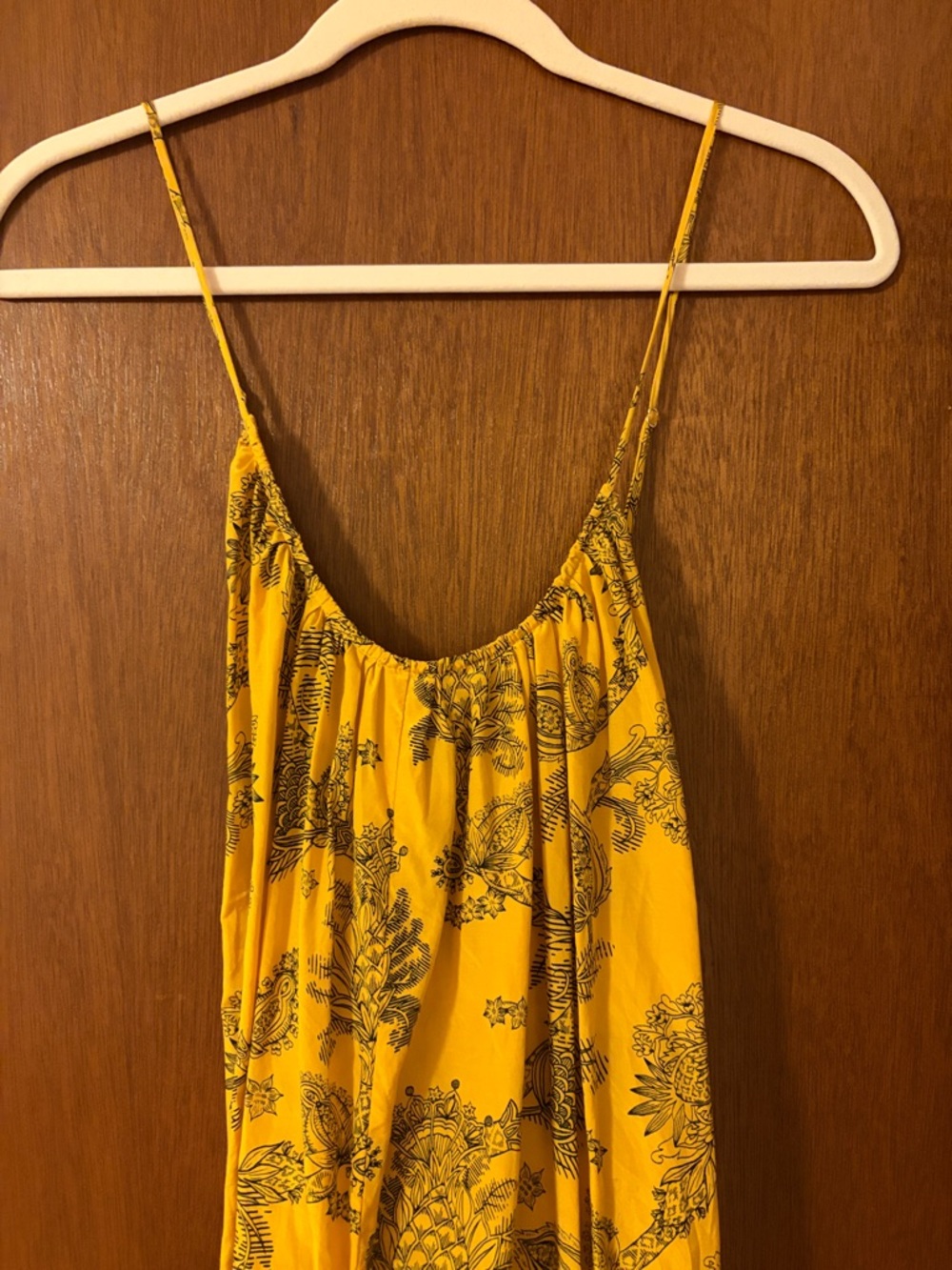 NWOT Madewell Silk U-Neck Crossback Maxi Dress in Paisley - Picture 6 of 10